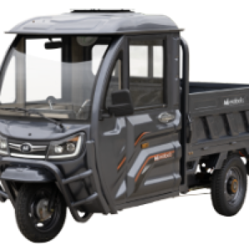 Triciclu Electric Cargo Cabina Inchisa TRCB1500 / C: Argintiu